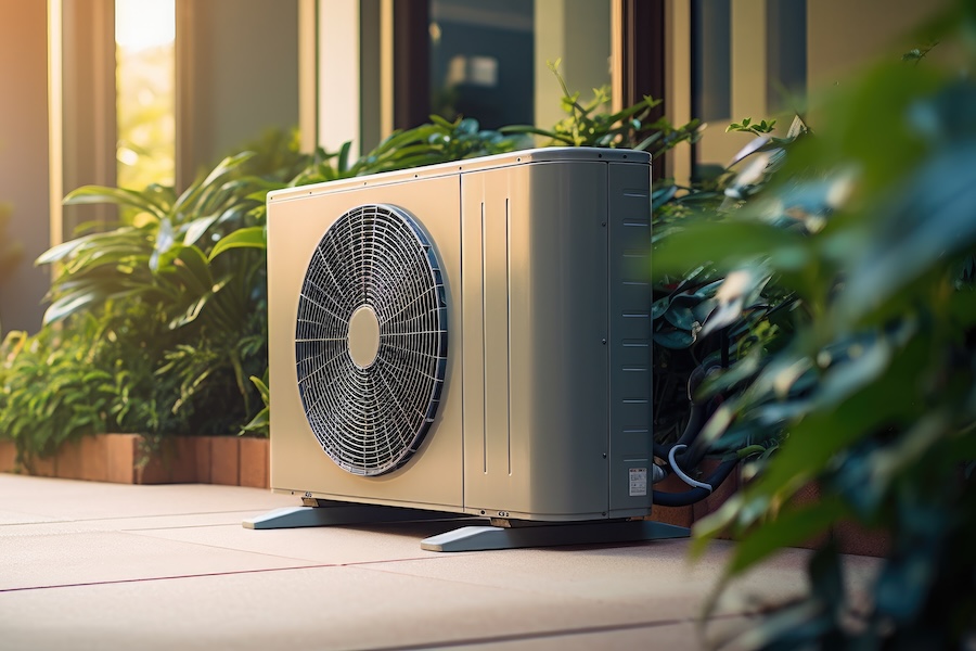 Pompa di calore per riscaldamento invernale